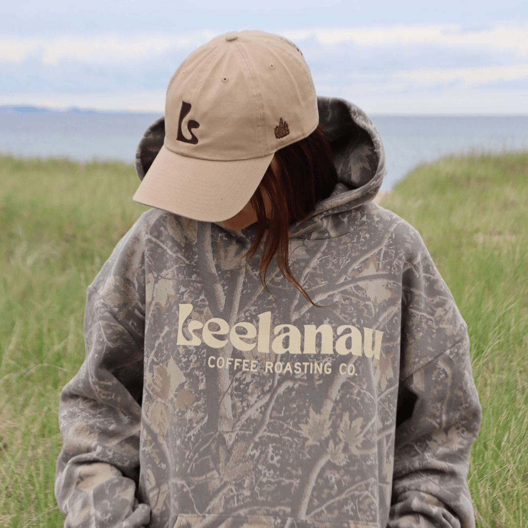 Leelanau Logo Camo Hoodie
