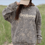 Leelanau Logo Camo Hoodie